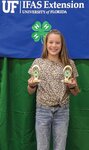 Forest Ecology Record Book winner is Olivia Wherrell.
